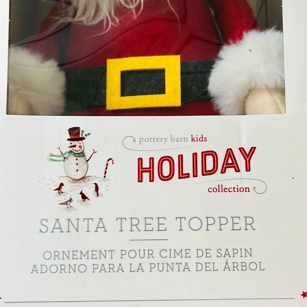 Pottey Barn Kids Santa Tree Topper - Picture 10 of 11